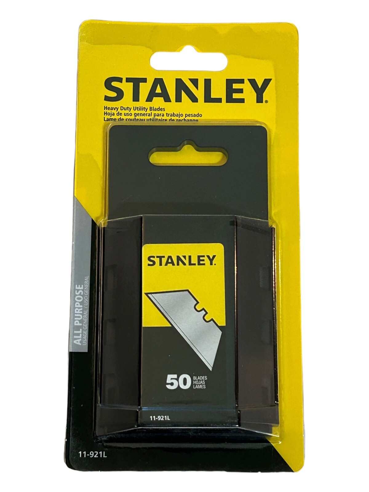 Stanley 150 Heavy Duty Utility Blades with Convenient Dispenser