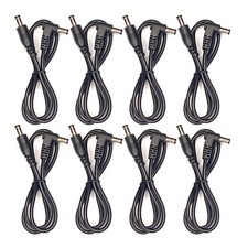  8 Pack of Effect Pedal Power Cables for Caline CP-09 Tuner Power Supply