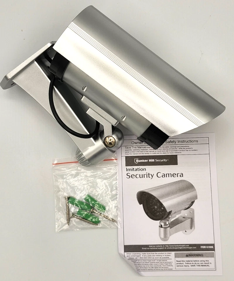 Imitation Security Camera Flashing LED Red Light Bunker Hill Brand New in Box - Image 2 of 4