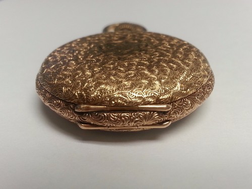 ELGIN GENUINE 14KT GOLD 1893 ANTIQUE TRIPLE HUNTER POCKET WATCH. - Picture 4 of 12