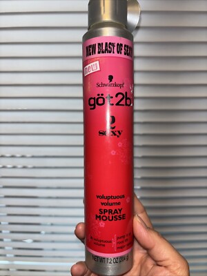 Got2b 2sexy Volumizing Spray Mousse, 7.2-Ounce - FREE SHIPPING