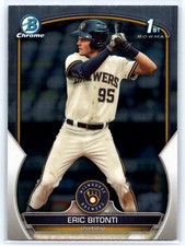 2023 Bowman Chrome Draft #BDC-134 Eric Bitonti