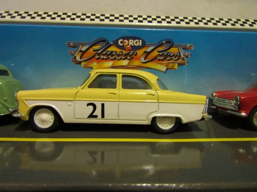 CORGI D16/1 - 1989 FLYING WITH FORD - 3 CAR SET - MINT/BOXED - L@@K!! - Picture 3 of 7