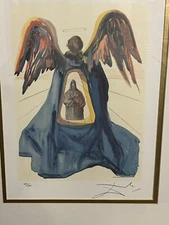 Salvador Dali, Original Hand-signed Lithograph. Purgatory 33