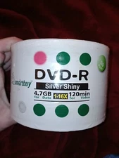 Smart buy Dvd-r Silver Shiny 50 Pk