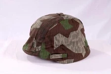 WW2 GERMAN HELMET M34 M42 SPLINTER PATTERN CAMOUFLAGE CANVAS FIELD COVER