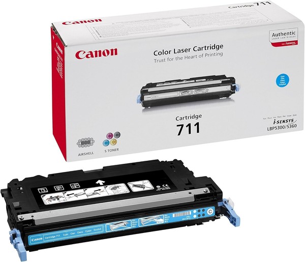 Canon Toner Cartridge 711 C - Cyan - Standard, 242G455-image