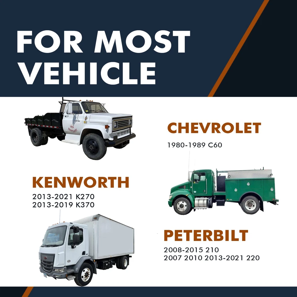 2 Rear Shock To 2007 2010 2013-2021 Peterbilt 220 OEM#'s 1672501 1949501 TK19679 - Image 2 of 3