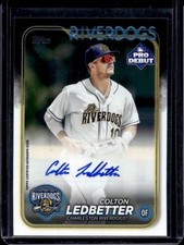 2024 Topps Pro Debut Colton Ledbetter Auto #PD-199