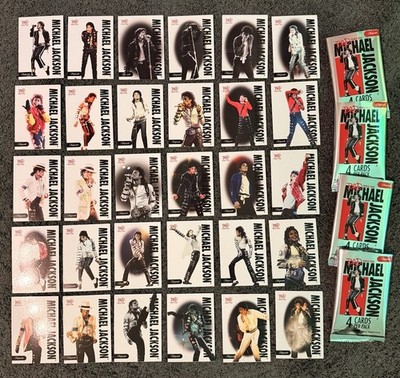 MICHAEL JACKSON / Keepsake - BAD WORLD TOUR / Base Set 1 - 30 + MJ Karton