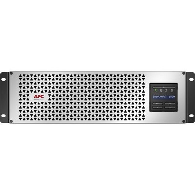 APC Smart-UPS, Line Interactive, 1500VA, Lithium-ion, Rackmount 3U, 120V, 6x NEM