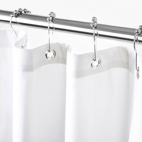 Long Fabric Shower Curtain Liner with 6 Magnets,72 x 78 inch Waterproof & Hot...