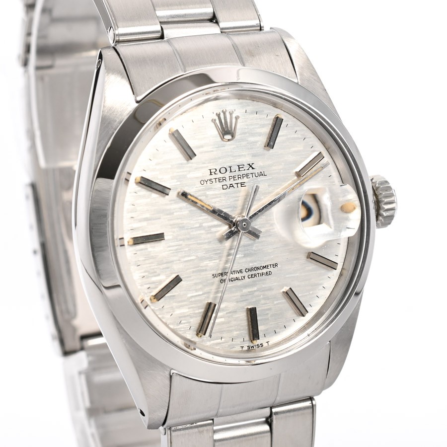 ROLEX Oyster Perpetual Date 1500 Watches / Silver Mechanical Automatic mens image 4