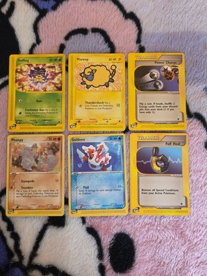 Pokemon TCG e-reader bundle x6 Englisch NM-HP