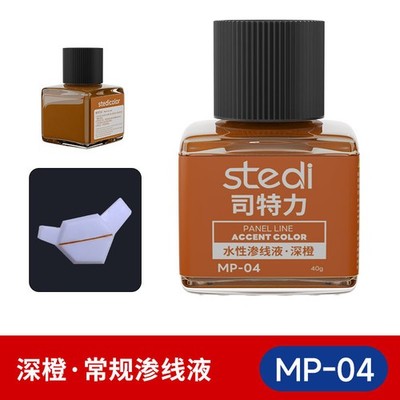 Stedi Panel Line Accent Color 40g for Model Weathering Color Panel Liner