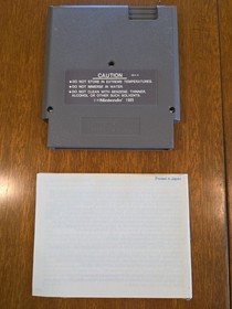 Loopz Nintendo NES 1990 Game Cart Manual Works