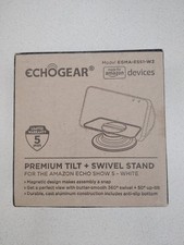 Echo Stand Tilt Swivel Stand for the Amazon Echo Show 5 Stand Only White
