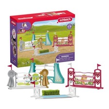 Schleich Horse Club Obstacle Course Playset with Accessories for Kids Schleich Horse Club Obstacle Course Playset with Accessories for Kids