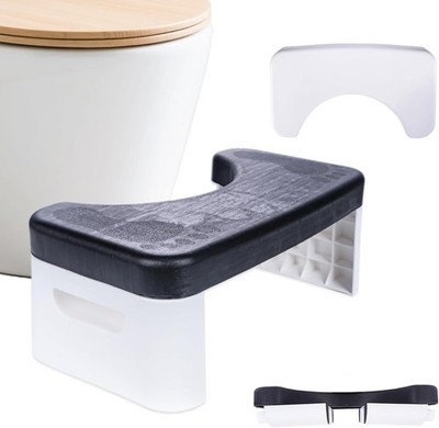 Coldcool Klappbarer Toilettenhocker, Töpfchen Tritthocker mit Duftposition, 