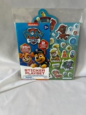 Nickelodeon Paw Patrol Sticker Playset Puffy Stickers 2 Scenes 35 Stickers