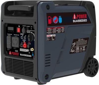 A-iPower SUA5800iED Dual Fuel Inverter Generator