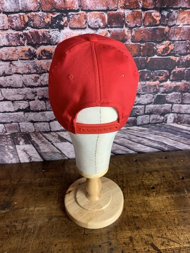 Luckenbach Texas Hat Behrens Patch Cap Feed Fertilizer Red Strap Back EUC! - Picture 4 of 6