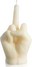 Middle Finger Candle, Scented Natural Soy Wax Candle, Hand Gesture Middle Finger