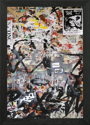 Draw a skull Gerahmtes Wandbild Poster Leinwanddruck Bild