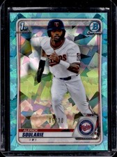 Alerick Soularie 2020 Bowman Chrome Sapphire BD-94 Teal /20
