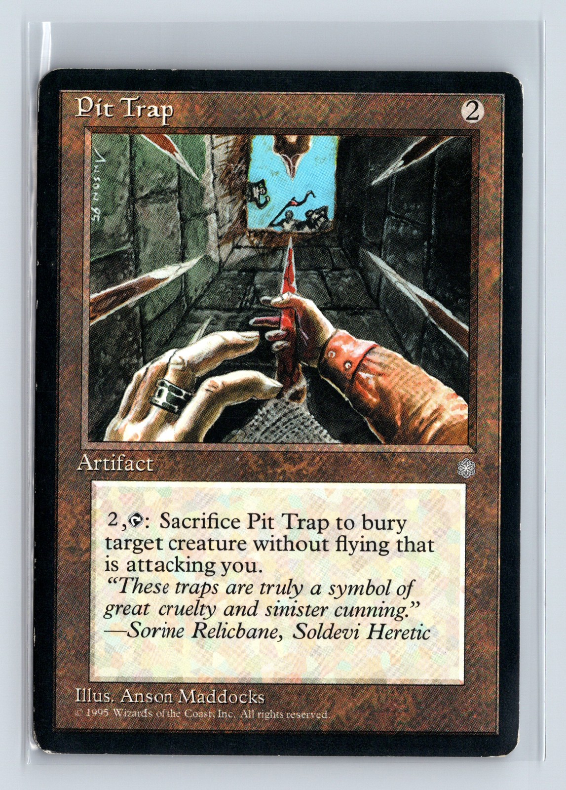 PIT TRAP (3x) – Ice Age – Uncommon MTG Magic the Gathering
