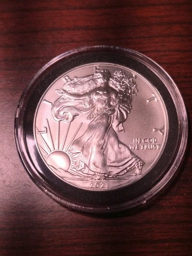 2021 $1 American Silver Eagle 1 oz Brilliant Uncirculated Type 1