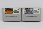 New ListingLOT 2 The Great Battle 1 & II 2 Last Fighter Twin SFC Super Famicom SNES Japan