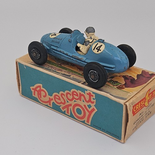 Crescent 1289 Gordini 2.5 Litre GP Racing Car In Blue Good Original Box - Picture 5 of 12