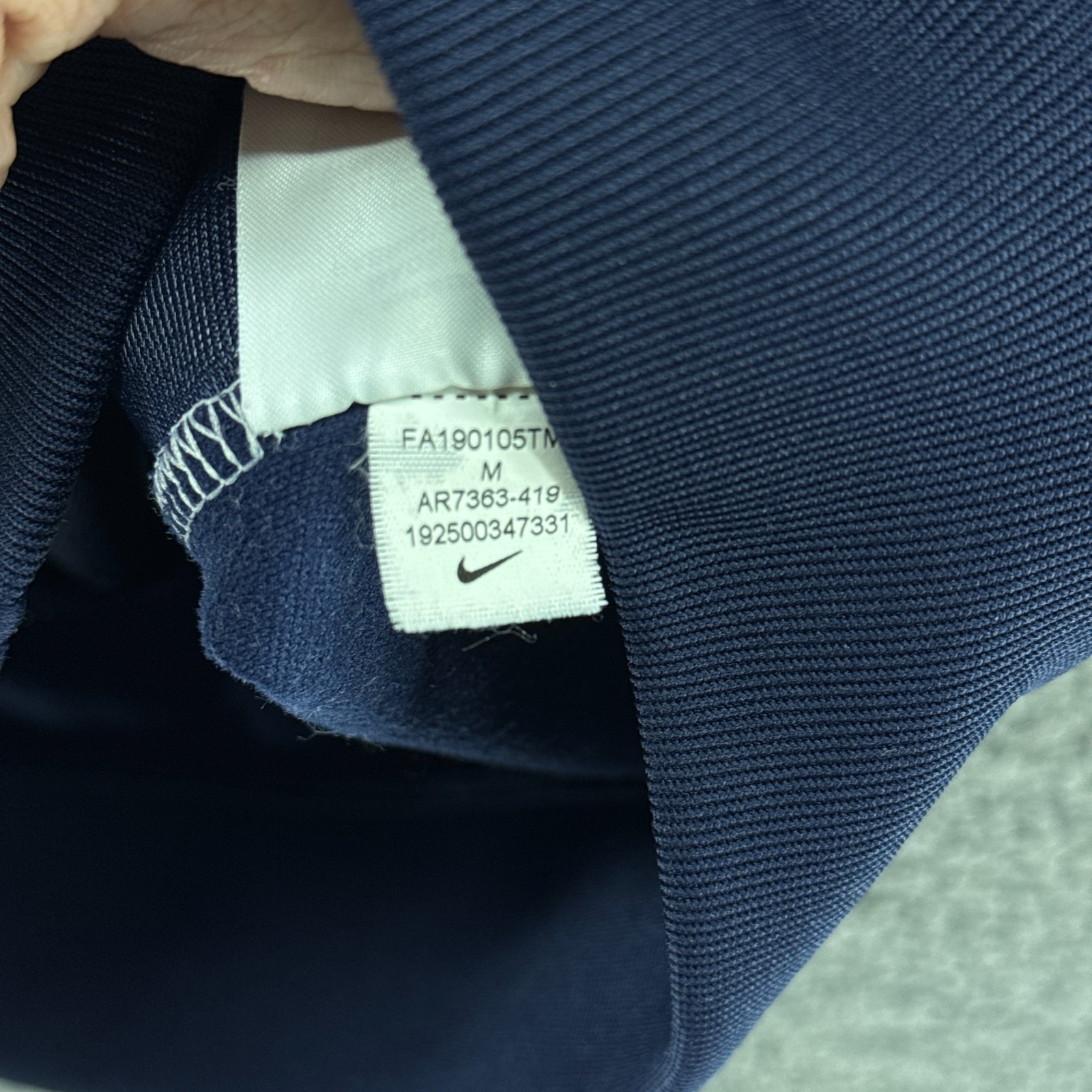 SACAI X NIKE Giacca Seattle Seahawks Nike Team Apparel donna media NFL full zip colorblock