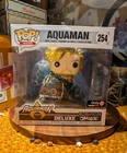 NEW IN BOX Funko Pop! #254 DELUXE Aquaman Vinyl Figure - Damaged Box!