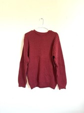 Vintage Cherokee Men Knit Sweater Size L Crewneck Thick Long Sleeve