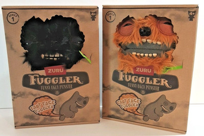 Fuggler Fart Face Munch Munch and Count Underoo McGoo Set of Two Brand New NIB