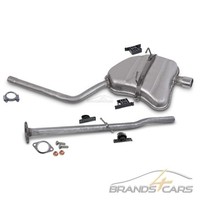 Atec EndschalldÄMpfer +Abgasrohr SchalldÄMpfer FÜR Mini Mini R50 R52 R53 One