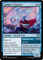 Campus Composer 40/444 Uncommon Secrets of Strixhaven
