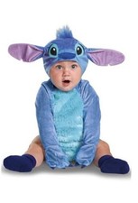 Disney Baby's Stitch Infant Costume 6 to 12 months Blue