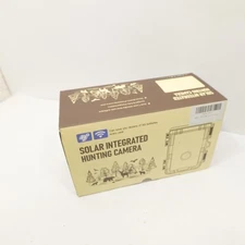 Solar Integrated Hunting Camera New In Box