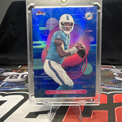 Topps Topps Finest 2025 Football Tua Tagovailoa Dolphins /150 #140