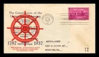 Dr Jim Stamps FDC Constitution Sesquicentennial Hartford CT Fire Insurance Group