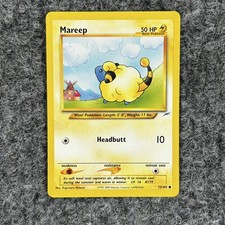 Vintage Pokemon Neo Destiny  Mareep 75/105 Trading Card LP on eBay