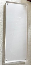 CY Craft Acrylic Business License Frame 4x10 Clear Desk or Table Display Holder