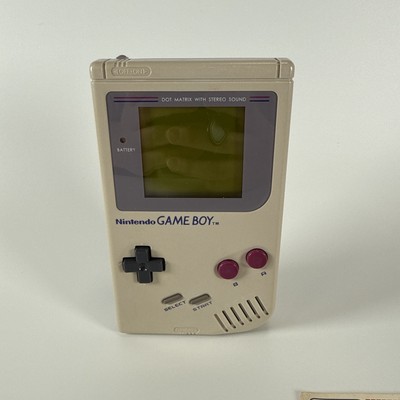 Nintendo Game Boy DMG-001 Original Console Gray Tested Working