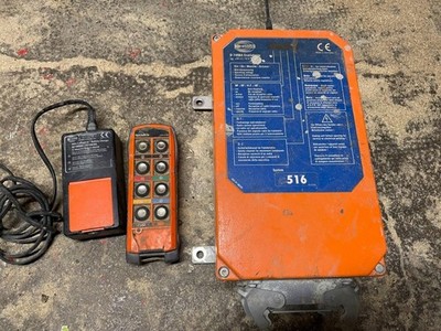NIB HBC RADIOMATIC FSE 516 REMOTE CONTROL CRANE LIFTING EQUIPMENT KIT