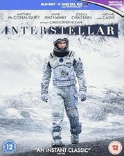 Interstellar [Blu-ray] [2014] [Region Free], , Used; Very Good Blu-ray
