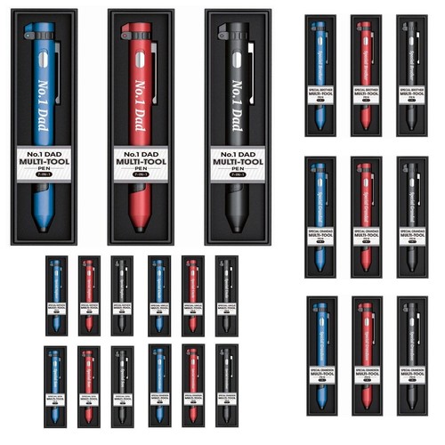 Multi-tool Pen 7 in 1 Torch Compass Stylus Stand and Screwdriver - Choose Design - Picture 1 of 64