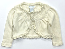 New with Tags Polo Ralph Lauren Girls Ivory Cardigan Sweater sz 6m